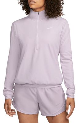 Nike Element Half Zip Pullover in Doll/Barely Grape