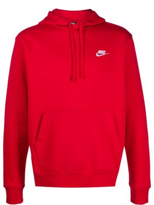 Nike embroidered logo hoodie