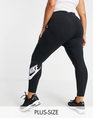 Nike Essential Plus leggings in black