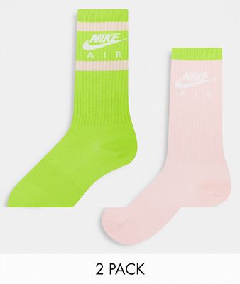 Nike Everyday Essential crew socks in multi 2 pack