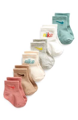 Nike Everyone From Day One 6-Pack Assorted Socks in Sail