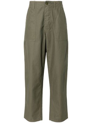 Nike Fatigue herringbone tapered trousers - Green
