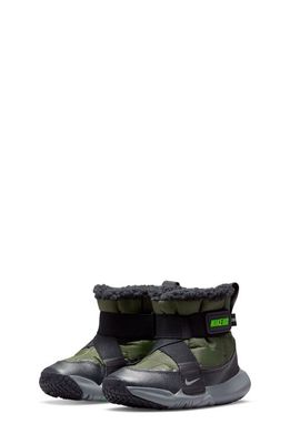 Nike Flex Advance Slip-On Snow Boot in Cargo Khaki/Green/Black