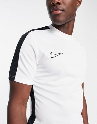 Nike Football Dri-Fit Academy 23 t-shirt in white