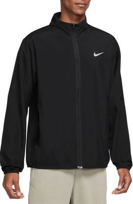 Nike Form Dri-FIT Versatile Jacket in Black/Silver