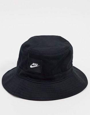 Nike Futura bucket hat in black