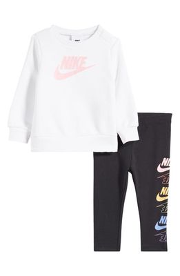 Nike Futura Stack Sweatshirt & Leggings Set in Black