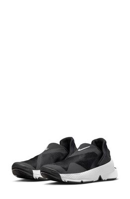 Nike Go Flyease Slip-On Sneaker in Black/White