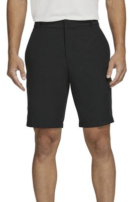 Nike Golf Dri-FIT Flat Front Golf Shorts in Black/Black