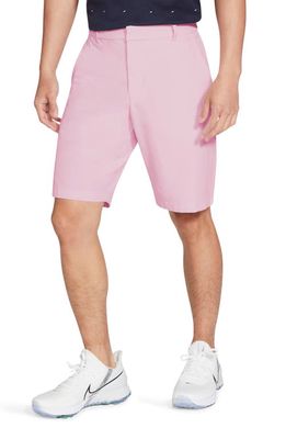 Nike Golf Dri-FIT Flat Front Golf Shorts in Pink Foam/Pink Foam
