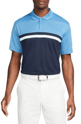 Nike Golf Dri-FIT Victory Golf Polo in Dutch Blue/Mint Foam/White