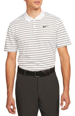 Nike Golf Dri-FIT Victory Golf Polo in White/Black