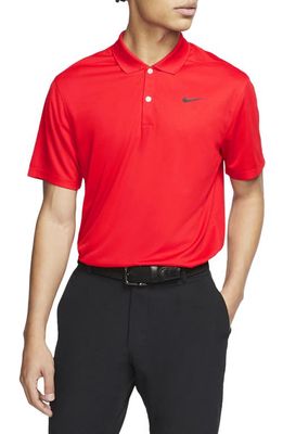 Nike Golf Dri-Fit Victory Polo Shirt in University Red/Black