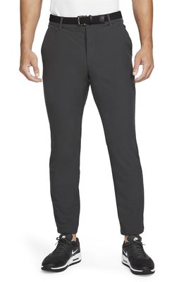 NIKE GOLF Men's Dri-FIT Vapor Slim Fit Golf Pants in Dark Smoke Grey/Black