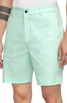 Nike Golf Nike Dri-FIT UV Flat Front Chino Golf Shorts in Mint Foam