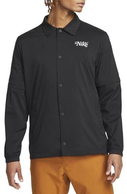 Nike Golf Nike Storm-FIT Convertible Golf Jacket in Black/Summit White