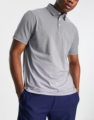 Nike Golf Player Dri-FIT Control stripe polo in gray