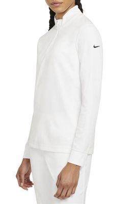 Nike Golf UV Victory Dri-FIT Half Zip Golf Pullover in White/Black