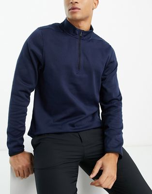 Nike Golf Victory 1/2 zip top in navy-Blue