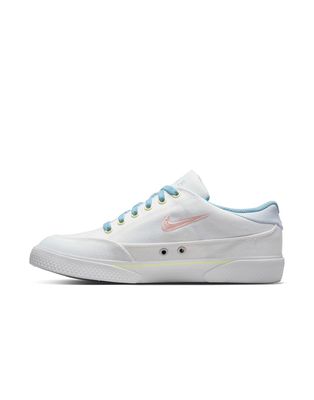 Nike GTS '97 canvas sneakers in white/boarder blue
