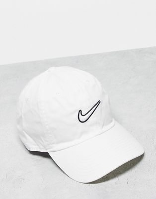 Nike H86 Futura Swoosh wash cap in white