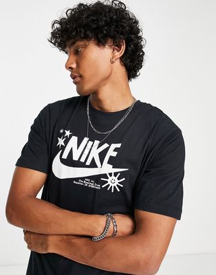 Nike Have a Nike Day graphic T-shirt in black