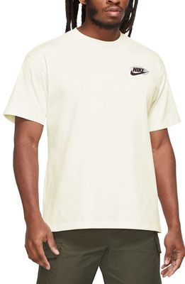 Nike Heavy Weight Cotton Graphic T-Shirt in Sail