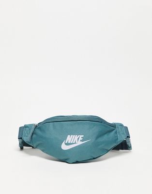 Nike Heritage fanny pack in mineral slate-Blue