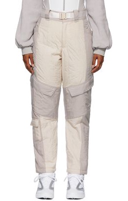 Nike Jordan Gray & White Cozy Girl Trousers