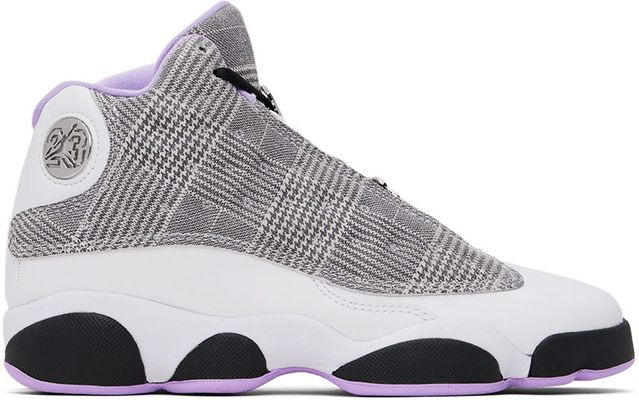 Nike Jordan Kids Gray & Purple Air Jordan 13 Retro Big Kids Sneakers