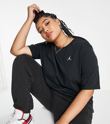 Nike Jordan Plus Essentials oversized t-shirt in black