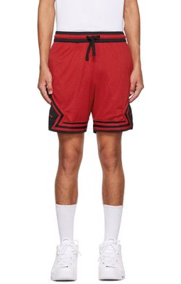Nike Jordan Red Diamond Shorts