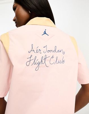 Nike Jordan shirt in pink - part of a set