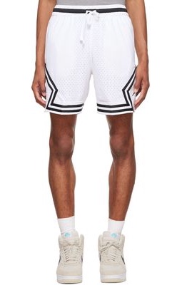 Nike Jordan White Spirit Diamond Shorts
