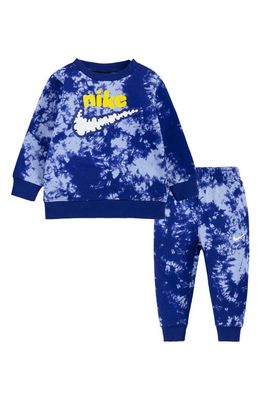 Nike Just Dream It Two-Piece Logo Sweatsuit in Deep Royal Blue
