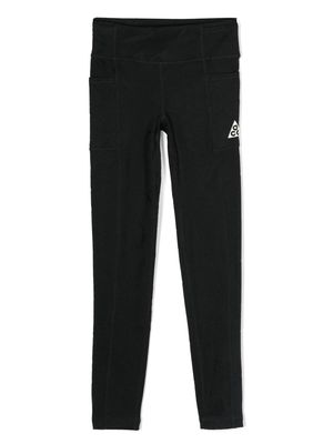 Nike Kids Acg jacquard leggings - Black