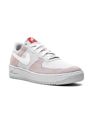 NIKE KIDS Air Force 1 Crater Flyknit sneakers - Grey