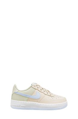 Nike Kids' Air Force 1 Sneaker in Ivory/Grey/Sea Glass/White