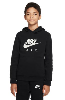 Nike Kids' Air Hoodie in Black/Black/Bone