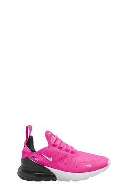 Nike Kids' Air Max 270 Sneaker in Fuchsia/White/Black/White