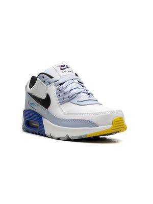 Nike Kids Air Max 90 LTR "White" sneakers - Blue