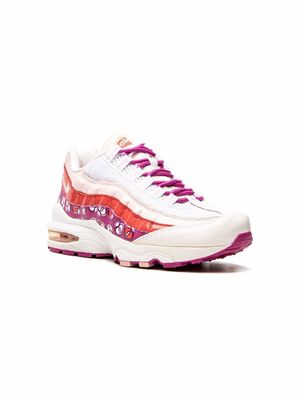 Nike Kids Air Max 95 LE "Valentine's Day" sneakers - White