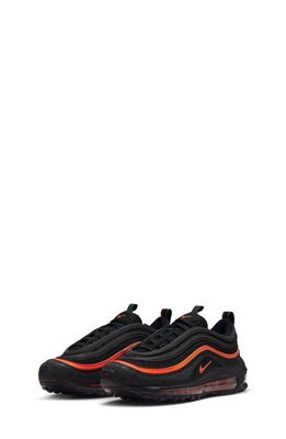 Nike Kids' Air Max 97 Sneaker in Black/Black/Orange