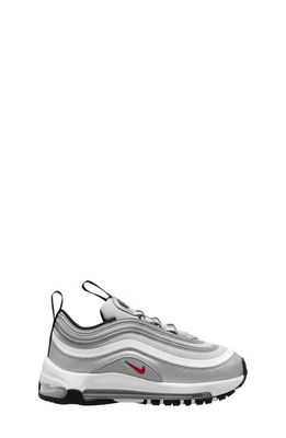 Nike Kids' Air Max 97 Sneaker in Silver/Red/White/Black