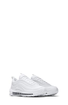 Nike Kids' Air Max 97 Sneaker in White/White/Silver