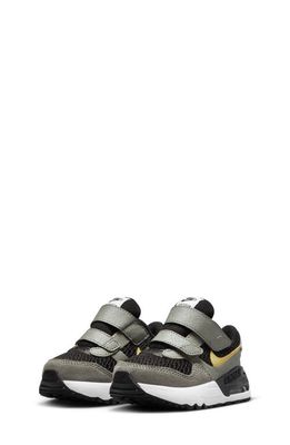 Nike Kids' Air Max SYSTM Sneaker in Black/Dark Stucco/Gold