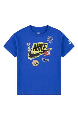 Nike Kids' Appliqué Graphic T-Shirt in Game Royal