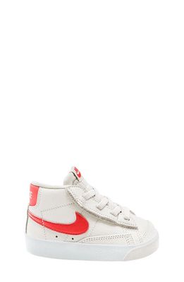 Nike Kids' Blazer Mid '77 Sneaker in Phantom/Bright Crimson/White