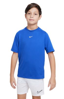Nike Kids' Dri-FIT Icon Training T-Shirt in Game Royal/White