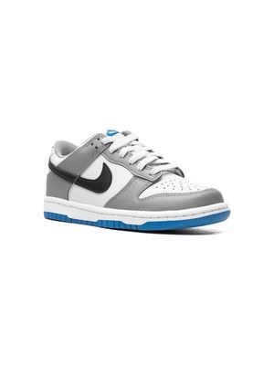 Nike Kids Dunk Low "Grey/Blue" sneakers
